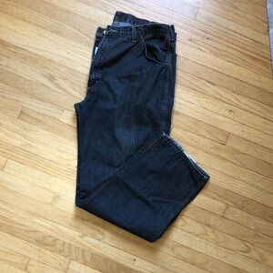 Polo by Ralph Lauren Men's Soft Black Denim Straight Jeans